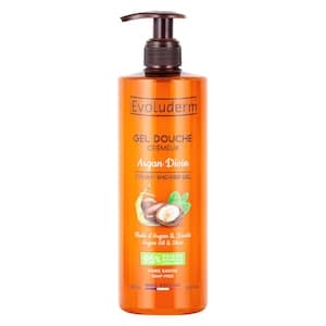 Evoluderm Argan Oil and Shea Creamy Shower Gel, 500ml