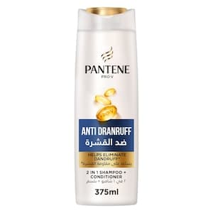 Pantene Pro-V Anti-Dandruff 2-in-1 Shampoo Plus Conditioner, 375ml