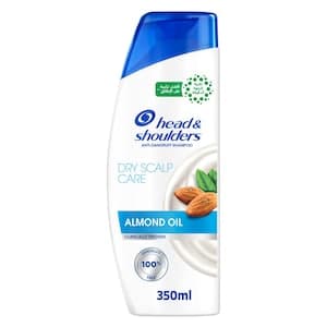 Head & Shoulders Dry Scalp Care Almond Oil Anti-Dandruff Shampoo, 350ml