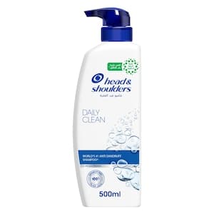 Head & Shoulders Daily Clean Anti-Dandruff Shampoo, 500ml