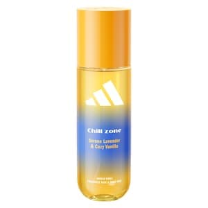 Adidas Vibes Chill Zone Fragrance Hair and Body Mist, Serene Lavender and Cozy Vanilla, 236ml