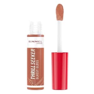Rimmel London Thrill Seeker Glassy Lip Gloss, 650 Sweet Frosting