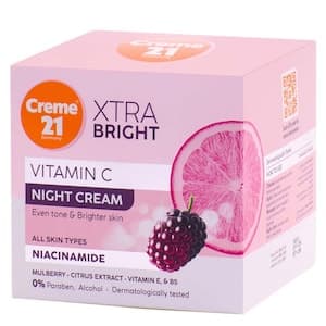 Crème 21 Night Cream, Vitamin C Extra Bright, 50ml