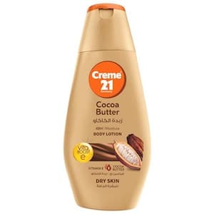Crème 21 Body Lotion, Cocoa Butter 48H Moisture, 400ml