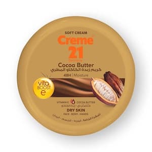 Crème 21 Soft Cream, Cocoa Butter for Dry Skin, 250ml