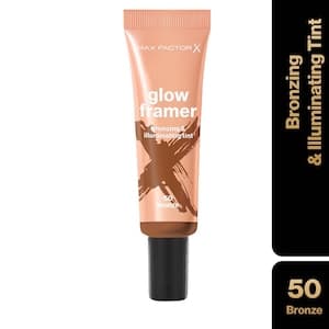 Max Factor Miracle Pure Glow Framer Bronzing & Illuminating Tint, 50 Bronze, 30ml