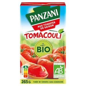 Panzani Bio Tomato Puree Tomacouli, 265g