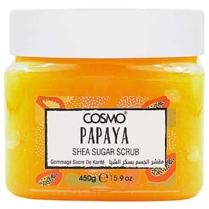 Cosmo Papaya Shea Sugar Scrub, 450g