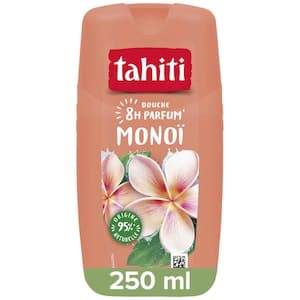Tahiti 8H Parfum Body Wash & Shower Gel Monoi,Long‑Lasting Monoi Body Wash, 250ml