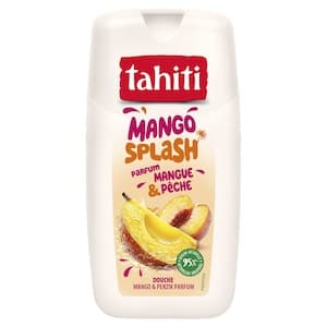 Tahiti Body Wash & Shower Gel Mango & Peach, Fruity Body wash With Juicy Mango & Peach, 250ml