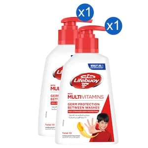 Lifebuoy Hand Wash Silky 200ml, Pack of 2