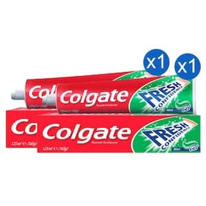 Colgate Fresh Confidence Mint Gel Toothpaste 125ml, Pack of 2