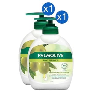 Palmolive Naturals Liquid Hand Wash Olive and Milk 300ml, Pack of 2