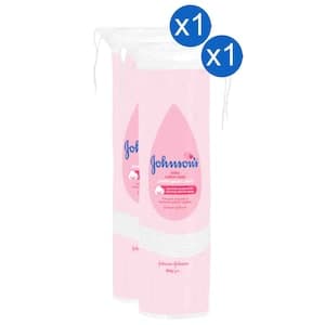 Johnson’s Baby Cotton Wool Soft Gentle Cotton for Baby Care, 80g, Pack of 2