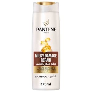 Pantene Pro V Milky Damage Repair Shampoo, 375ml