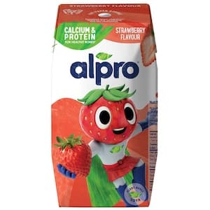 Alpro Strawberry Flavoured Soya Drink for Kids, 200ml