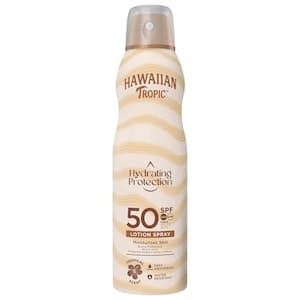 Hawaiian Tropic Hydrating Protection Sunscreen Lotion Spray SPF50, 220ml