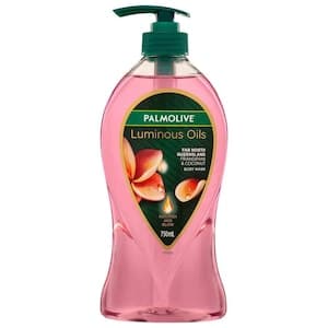 Palmolive Luminous Oils Frangipani Oil and Coconut Body Wash, 750ml