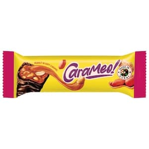 Carameo! Glazed Candy with Caramel Center and Peanuts, 40g