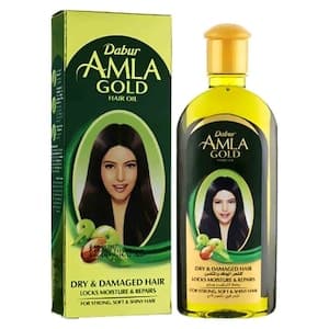Dabur Amla Gold Hair Oil Green 200ml