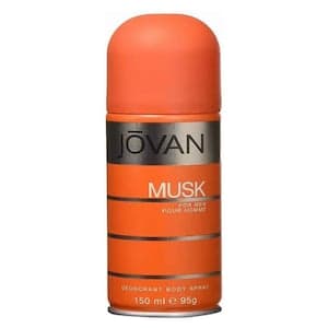 Jovan Musk Deodorant Body Spray Orange 150ml