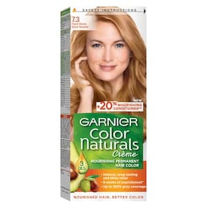 Garnier Color Naturals Crème Nourishing Permanent Hair Color, 7.3, Hazel Blonde