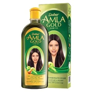 Dabur Amla Gold Hair Oil Clear 300ml