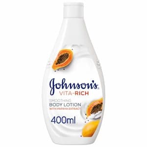 Johnson's Body Lotion VitaRich Smoothing Papaya 24-hour comfort 400ml