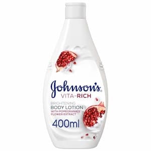 Johnson's  Body Lotion Vita-Rich Brightening, 24-Hour Comfort 400ml