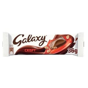 Galaxy Crispy Milk Chocolate Bar, 36g