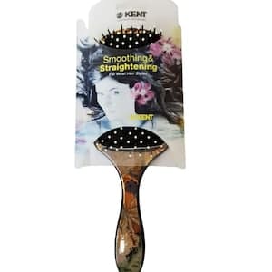 Kent Large Paddle Hair Brush LG3 Brown 8.46inch