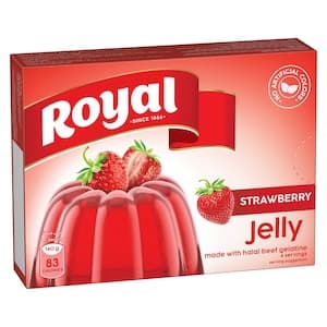 Royal Strawberry Flavour Jelly, 85g
