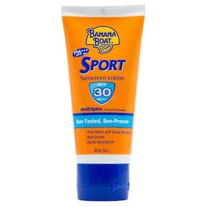 Banana Boat Sport Sunscreen Lotion SPF30 90ml White