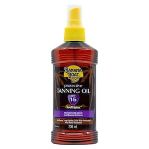 Banana Boat Protective Tanning Oil SPF15 Clear 236ml