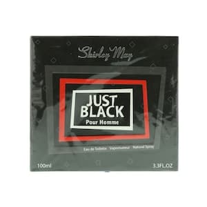 Shirley May Eau De Toilette, For Men, Just Black, 100ml
