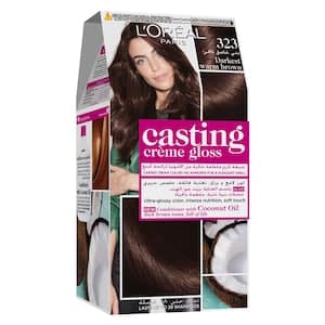 L'Oreal Paris Casting Creme Gloss Hair Colour 323 Dark Chocolate