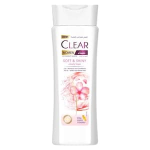 Clear Women'S Anti-Dandruff Shampoo Soft & Shiny, 200ml