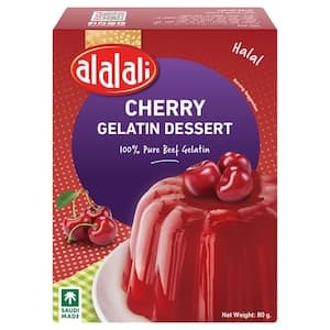 Al Alali Cherry Gelatin Dessert, 80g