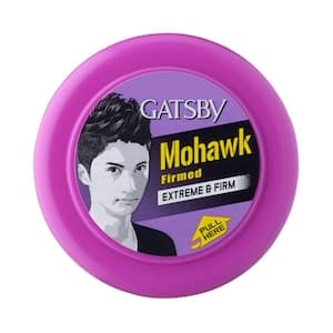 Gatsby Mohawk Firmed Hair Styling Wax Pink 75g