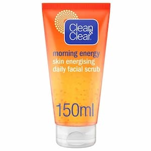 Clean and Clear Skin Energising Daily Facial Scrub, bright skin, 150ml