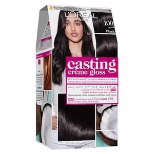 L'Oreal Paris Casting Creme Gloss Hair Colour 100 Black Licorice