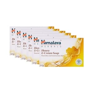 Himalaya Herbals Honey And Cream Nourishing Soap 125g Pack of 6