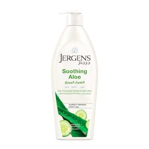 Jergens Soothing Aloe Refreshing Moisturizer Body Lotion 400ml
