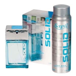 Sapil Solid Eau De Toilette 100ml And Solid Deodorant Blue 150ml