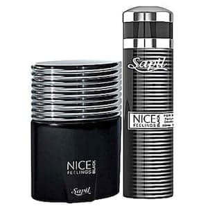 Sapil Nice Feelings Eau De Toilette 75ml + Deodorant Gift Set 150ml