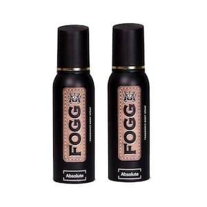 Fogg Fantastic Range Absolute Fragrance Body Spray Black 120ml Pack of 2