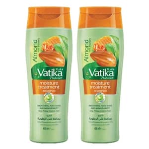 Dabur Vatika Moisture And Treatment Shampoo 400ml Pack of 2