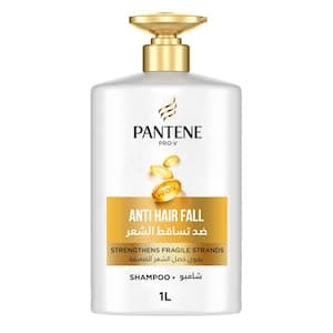 Pantene Pro-V Anti HairFall Shampoo, Strengthens Fragile Strands 1L
