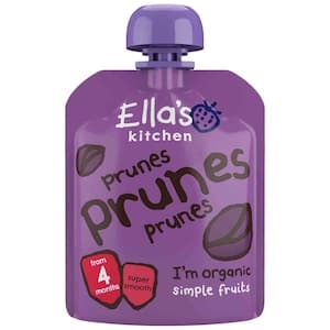 Ella’s Kitchen Organic Prunes Baby Food Puree, 70g