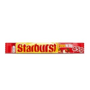 Starburst Fave Reds Fruit Chews Candy, 45g